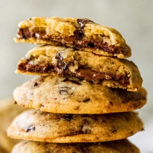 Nutella Stuffed Cookies